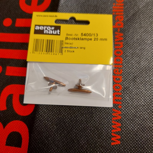 [ AE5400-13 ] bootsklampe ms 20 mm 2st