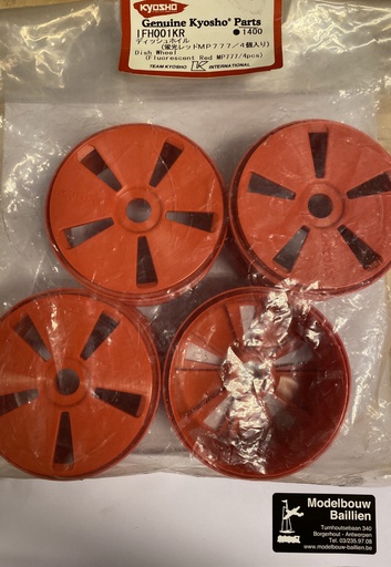 [ KIFH-001KR ] Felge#MP777, fluo. rot (4)