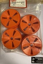 [ KIFH-001KO ] Kyosho Velgen MP777, fluo. oranje (4st.)