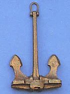 [ AE5621-60 ] Aeronaut hallanker bruniert 60mm