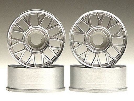 [ KMZ-14AM ] Kyosho Wheel(Mesh/SilverFinish) (1/24-8,5mm-BBS) (4st.)