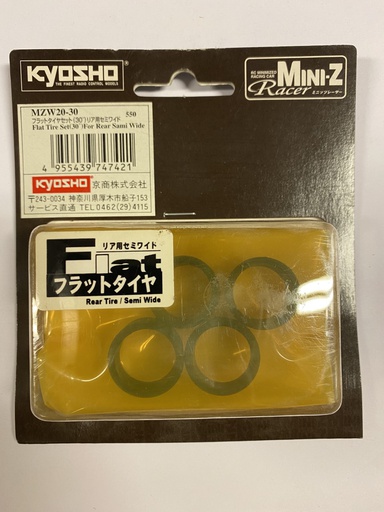 [ KMZW-20-30 ] Kyosho Flat Tire Set (30") For Rear Sami Wide