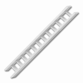 [ AE5740-32 ] Aero-naut trap plastiek licht grijs 7x60 1st