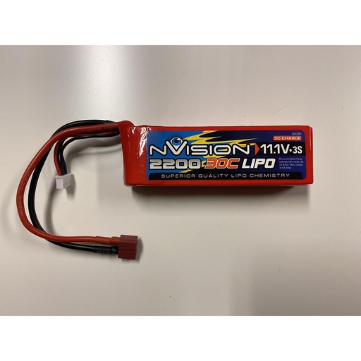 [  KNVO1810 ] lipobatterij 11.1V  2200Mah 30C