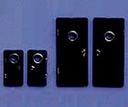 [ AE5768-05 ] deur met patrijspoort 19x10mm links 10st