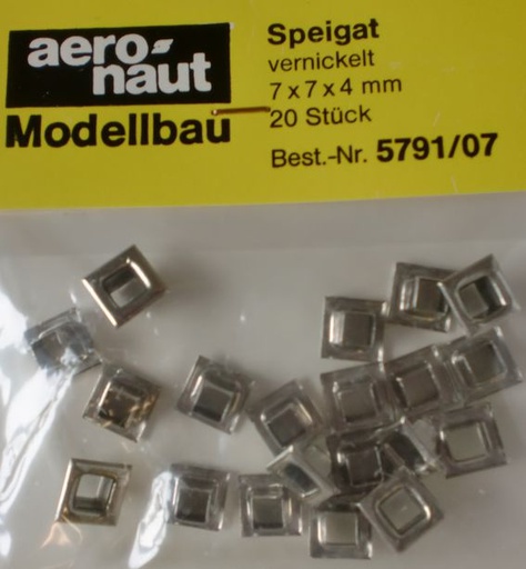 [ AE5791-07 ] speigat vierkant 7x7