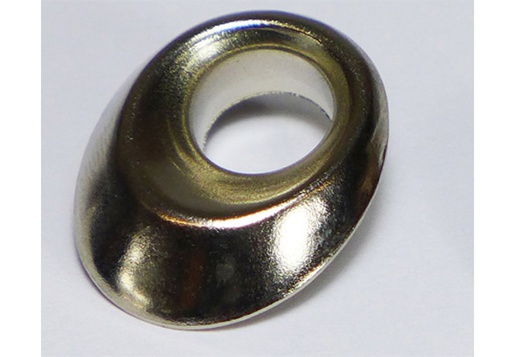 [ AE5794-02 ] Aero-naut ankerkluis vernikkeld 22x17mm 4st