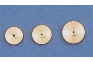 [ AE5847-03 ] aeronaut messing loopwiel/poullie 3 mm boring 0.5mm  25st