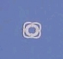 [ AE6065-08 ] reddingsring wit 8 mm 24st
