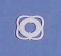 [ AE6065-15 ] reddingsring wit 15mm 10st
