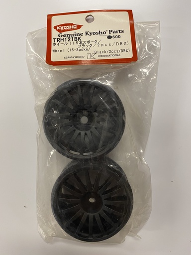 [ KTRH-121BK ] Felge#DRX, schwarz (2) hex 12mm