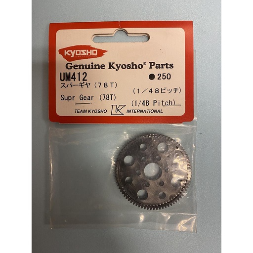[ KUM412 ] Kyosho Spur Gear (78T) 48P