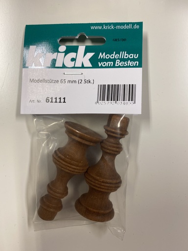 [ KR61111 ] modelsteunen 65 mm 2st
