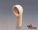 [ KRRO1333 ]Krick luchthapper plastiek  1:25 Ø15x35mm 6st