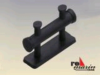 [ KRRO1344 ] Krick dubbele kruis poller 25x17mm  6st