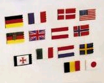 [ KRRO1365 ] Flagge Norwegen 2 Stück
