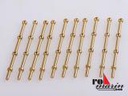 [ KRRO1513 ] Krick relingsteuntjes 3 gaatjes 34 mm 10st