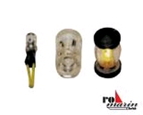 [ KRRO1646 ] Krick robbe rondom lamp 7,5x9 mm transparent (VE2) 