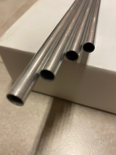 [ KS3907 ] K &amp; S aluminium buis 8mm 0.45mm 1 meter