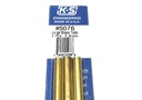 [ KS5076 ] K & S buigbaar messing buis 3/16"+7/32"+1/4" (4,76x5,56x6,35mm) 30cm