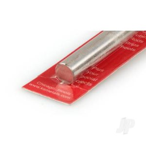 [ KS87145 ] K & S  RVS vol rond 7/16" (11.11mm) 30cm 1st